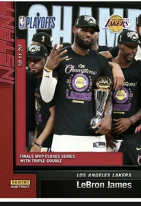 2019-20 Panini Instant LeBron James NBA Finals MVP #270 Lakers - Picture 1 of 1