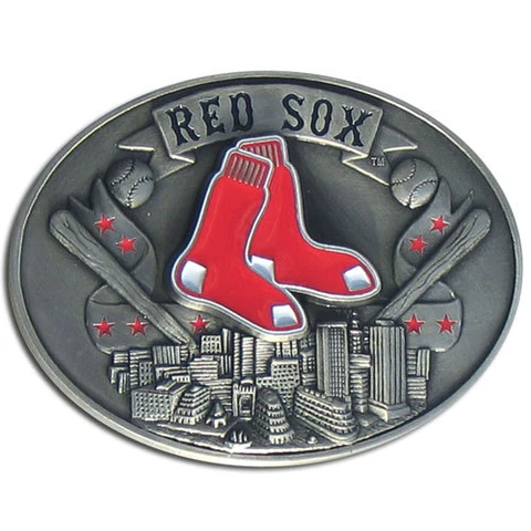 Boston Red Sox 3-D Metal Team Belt Buckle Commemorative Edition MLB Licensed Cover