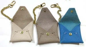 Borsa Charm Clip On Pelle Blu GiGi New York - Foto 1 di 7