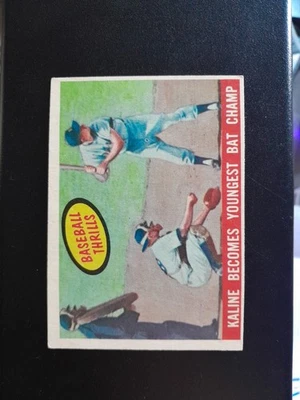 1959 Topps Al Kaline se convierte en el más joven #463 como nuevo Foto 1 de 3