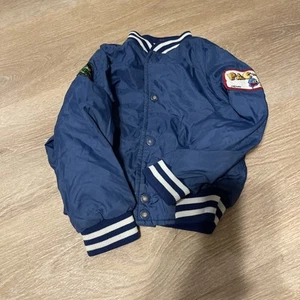 Vintage 80s Trax Pac-man Youth Windbreaker Jacket Size 5 H51 - Picture 1 of 4
