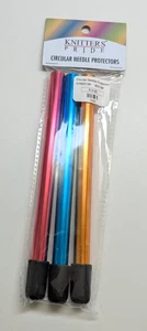 Knitter's Pride Circular Needle Protectors Set of 3 Color Coded 800199 DS - Foto 1 di 2