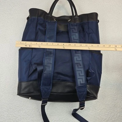 Versace Perfums Leather Bottom and Top Backpack/Purse EXCELLENT - Image 1 of 4