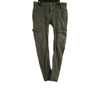 Citizens of Humanity Cargo Pants Women's Size 28 Green Low Rise Cropped - Image 1 of 4