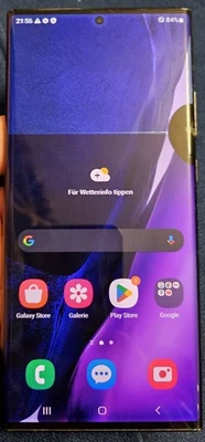 Samsung Galaxy Note 20 Ultra 5G DualSim Mystic Schwarz 256GB Android Smartphone - Bild 1 von 4