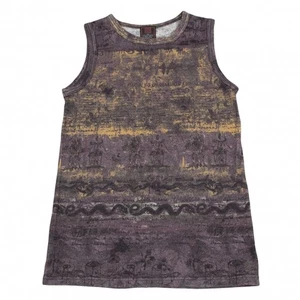 Jean-Paul GAULTIER CLASSIQUE Graphic Printed Tank Top Size 48(K-125811) - Picture 1 of 12