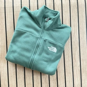 The North Face Full Zip Fleece Jacket – Green – Size M - Picture 1 of 5