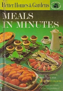 Meals in Minutes Better Homes & Gardens 1963 Third Printing Cookbook - Picture 1 of 13
