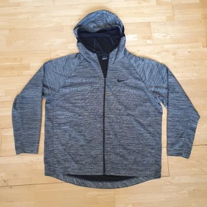 Nike Spotlight Dri-Fit, Basketball Hoodie, 2XL, XXL, Grey, Mens, Full Zip, Hood - Picture 1 of 16