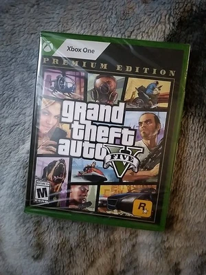 Grand Theft Auto V Premium Edition (Microsoft Xbox One) Brand New  - Image 1 of 4