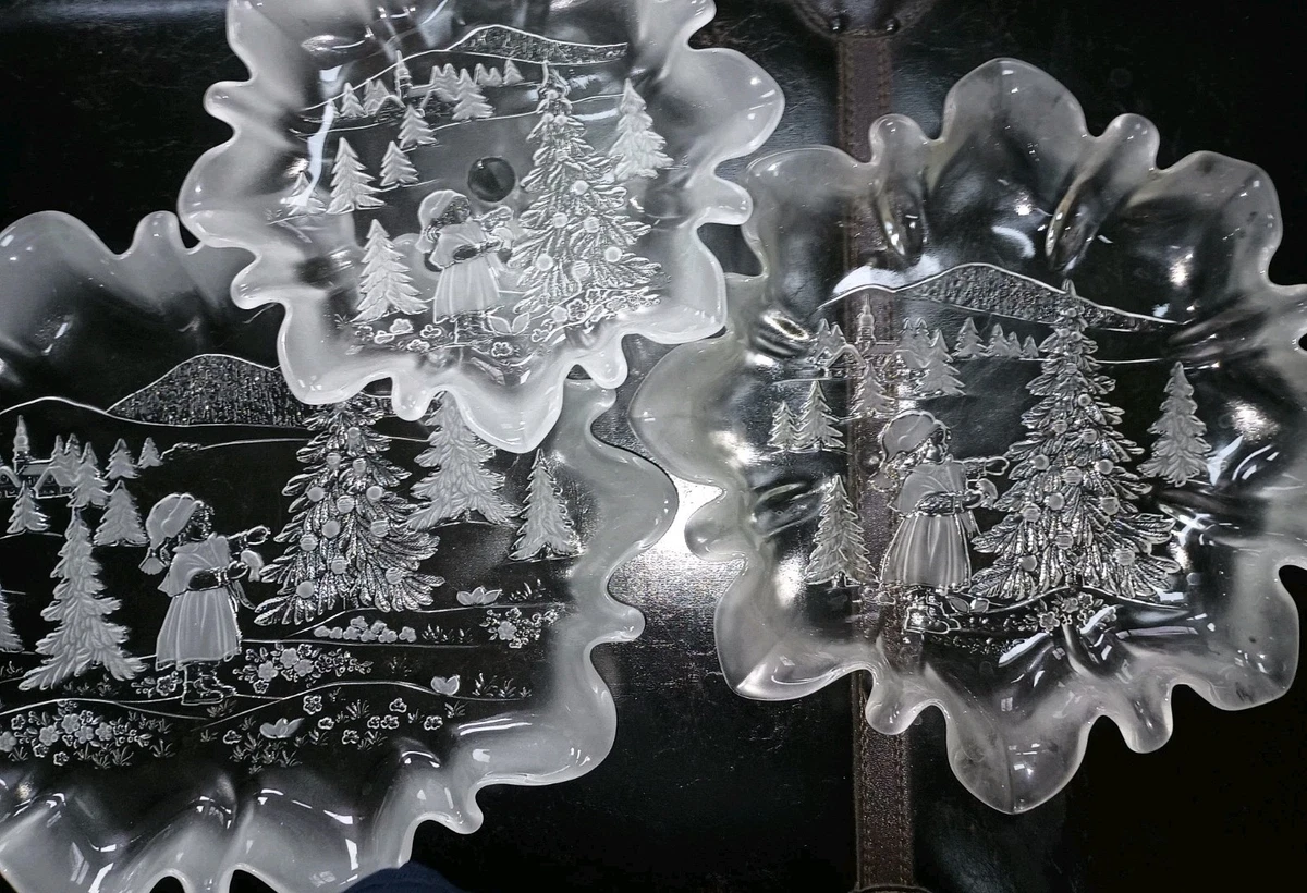 mikasa christmas glass products for sale | eBay