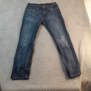 Pantalones de mezclilla azul calce recto Levis 514 para hombre talla 33x32 5 bolsillos - Imagen 1 de 4