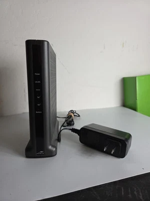 ARRIS TM3402A telephone / cable Modem with power adapter - Image 1 of 4