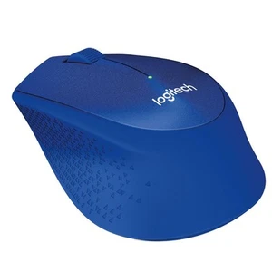 Logitech M330 Maus Kabellose Geräuschlose Blau 2.4GHZ 1000dpi PC Computer Funk - Bild 1 von 7