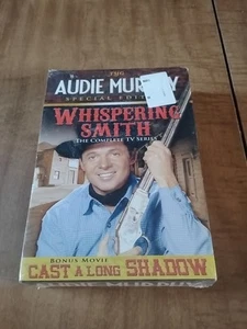 Whispering Smith: The Complete TV Series + Cast A Long Shadow (DVD) Audie Murphy - Picture 1 of 3