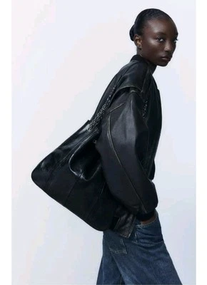 ZARA ROCK CHAIN BUCKET BAG - Image 1 of 4