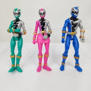 Power Rangers 2021 rosa blu e verde Dino Fury 6" Hasbro - Foto 1 di 6