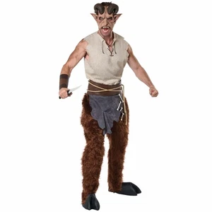 Mythischer Satyr griechischer Gott Pferd Silenus Silenos Märchen Erwachsene Herren Kostüm - Bild 1 von 3