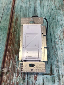 Lutron P-PKG1WB-WH Caseta - Interruttore dimmer intelligente wireless. Bianco - Foto 1 di 4