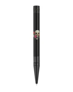 Penna Sfera S.T. Dupont D-Initial Memento Mori Ad Inchiostro Unisex  Nero - Picture 1 of 6