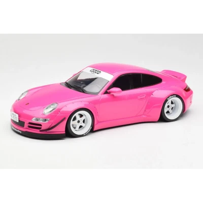 PORSCHE RWB 997 PINK 1:18 Ixo Model Auto Stradali Modellino Nuovo - Immagine 1 di 4