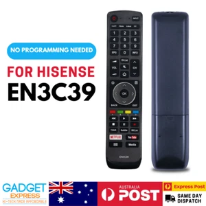 For Hisense 55N7 TV Replacement Infrared Remote Control EN3C39 - Picture 1 of 13