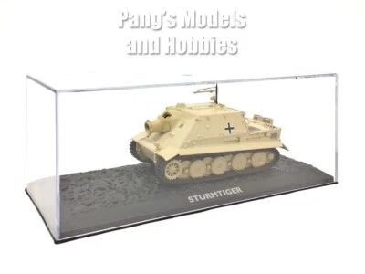 Sturmtiger - Panzer - Assault Tiger - y vitrina - Modelo escala 1/72 Foto 1 de 4