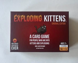 EXPLODING KITTENS Original Edition Card Game - Complete in Box - Picture 1 of 10