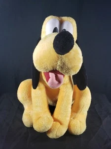 Disney Store Exclusive/Authentic Pluto Dog Stuffed Animal Plush 12" Soft - Picture 1 of 5