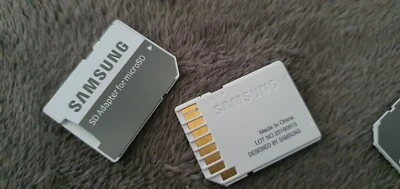 1x Genuine Samsung Micro SD Memory Card Adaptor Adapter Converter To Standard SD - Image 1 of 2