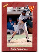 1991 Classic II #T45 Tony Fernandez    San Diego Padres Baseball Cards  ID:52764