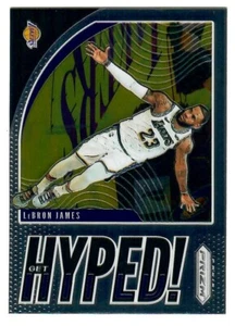 LeBron James 2019-20 Panini Prizm Fai Hyped! Inserto #2 Los Angeles Lakers - Foto 1 di 2