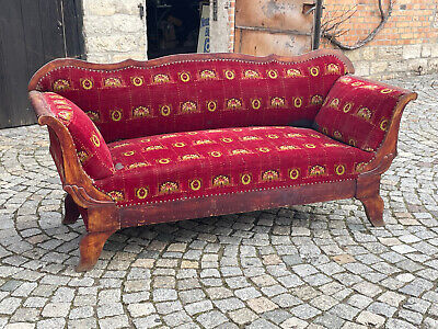 9/8/323  Sofa Couch Biedermeier Antik • 199€