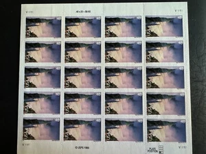 Scott #C133 Niagra Falls Pane of 20 48¢ Airmail M, NH, Self-Adhesive (1999) - Picture 1 of 1