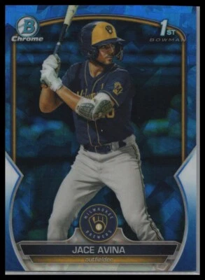 2023 Bowman Sapphire Edition #BCP-150 Jace Avina - Image 1 of 2