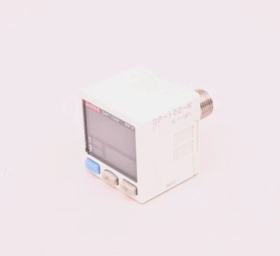 SUNX DP-102-N Pressure Sensor - -0.1~1MPa - NPN - M5 Female / 1/8 NPT Male - 24V - Image 1 of 4
