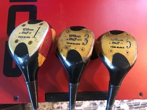 Wilson Staff Tour Block 4300 Wood Set 1-3-5 Woods Steel Regular Flex Right Hand - Picture 1 of 11