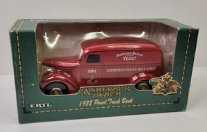 Ertl Anheuser-Busch 1938 Chevy Panel Truck Coin Bank 1/25th Scale In Box 1993 - Picture 1 of 6
