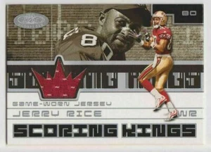 2001 NFL Hot Prospects Jerry Rice Scoring Kings 49ers Jersey - Picture 1 of 1
