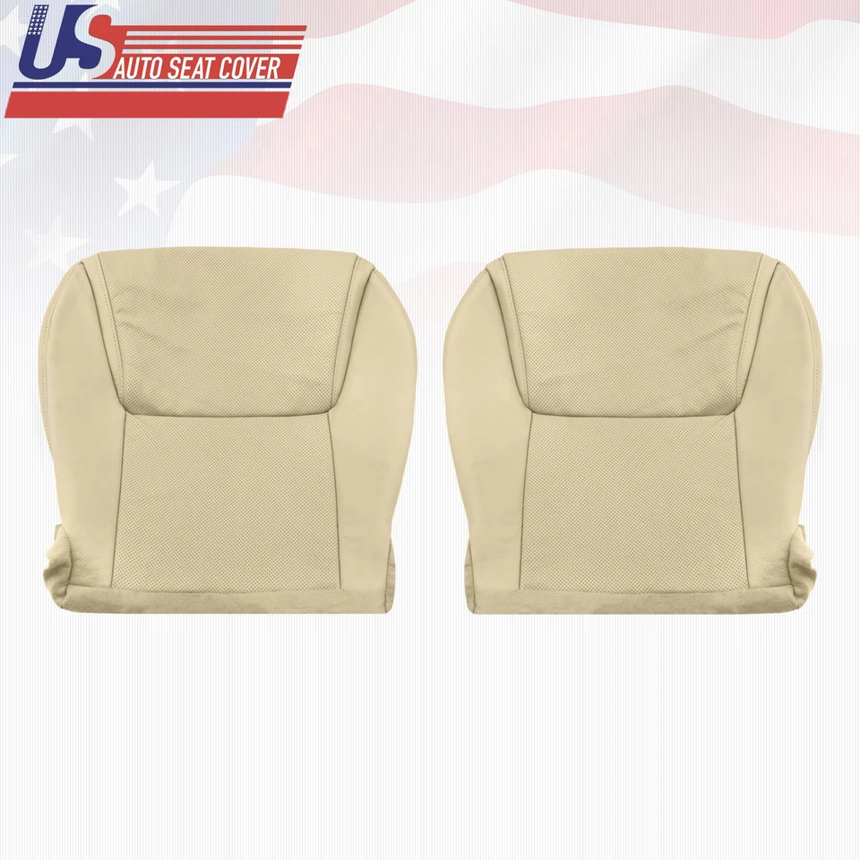 Fundas de asiento de cuero inferiores para conductor/pasajero Lexus Lx570 2008 2015 Foto 1 de 4