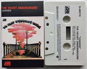 THE VELVET UNDERGROUND - LOADED (ATLANTIC K440113) 1981 UK CASSETTE TAPE REISSUE - Picture 1 of 5