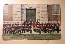 St. Catharines Ontario Canada 19th Regiment Band Military Postcard
