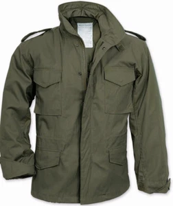 M-65 Field Jacket Olive Drab OD GREEN US Army Vet Navy Seabees Military Veteran - Picture 1 of 7