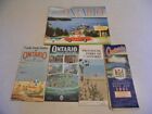 Lot Vintage Ontario Canada Maps & Travel Brochures 1950s & 60s