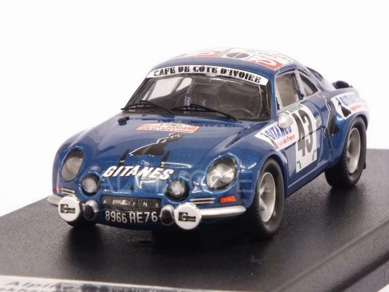 Alpine A110 Renault Rally Bandama 1974 Mehta-Doughty 1:43 TROFEU RRFR14 - Immagine 1 di 1