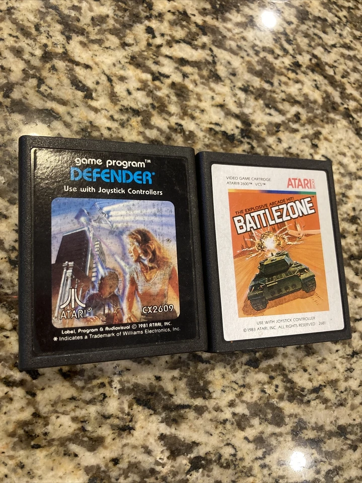 Battlezone Atari 2600 (Atari, 1983) /Defender🔥 - Image 1 of 1