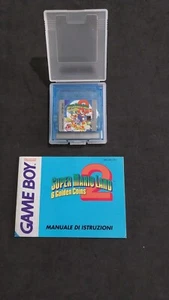 SUPER MARIO LAND 2 DX FULL COLOR CUSTOM GAME BOY COLOR GAMEBOY USATO - Imagen 1 de 3