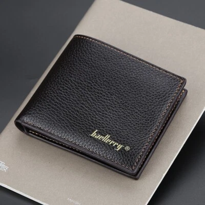 Baellerry Leisure Style Mens Wallet With Card Pockets Gift Boxed Coffee Brown - Image 1 of 4