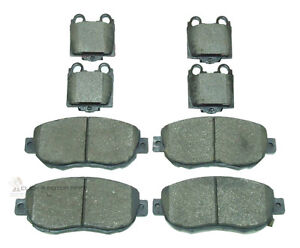 FRONT & REAR BRAKE DISC PADS FULL SET NEW FOR LEXUS IS200 IS300 SC430 MOST MODEL