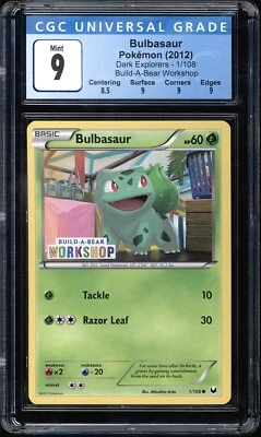 Bulbasaur Dark Explorers Build a Bear Workshop Promo CGC 9.0 #3782333036 - Image 1 of 2